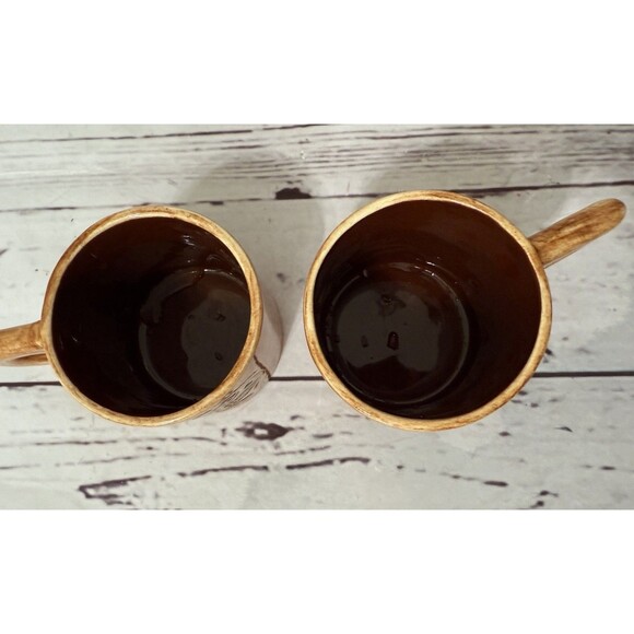 Pennsbury Pottery Mugs Set Of Two Amish Farm Hand Made - Picture 8 of 9